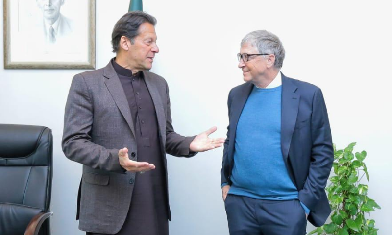 Microsoft co-founder Bill Gates meets PM Imran on first-ever visit to Pakistan