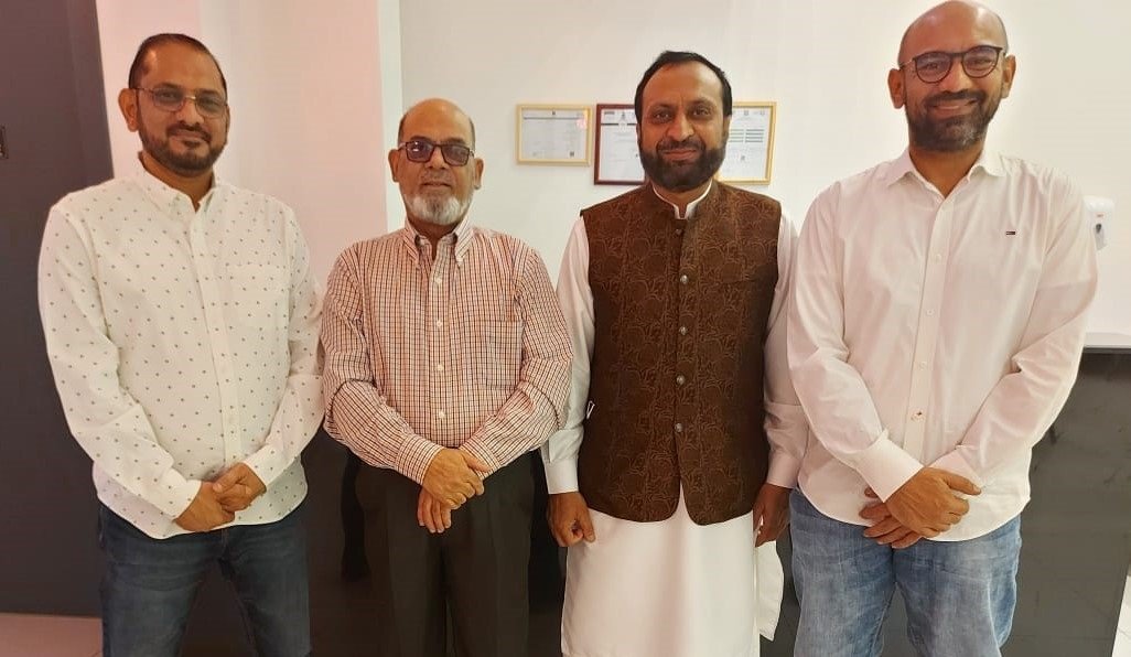 Pakistani Executive Forum Founder & President Munir Ahmed Shad met Saudi Engineer Abdulaziz Khalil.